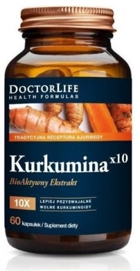 Doctor Life Kurkumina x 10/500mg 60 kapsułek