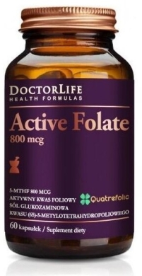Doctor Life Kwas Foliowy 800 Quatrefolic 90 kapsułek