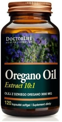 Doctor Life Oregano Oil 3000 mg 120 kapsułek