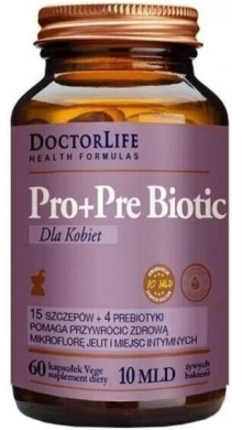 Doctor Life Pro+Pre Biotic dla kobiet 60 kapsułek
