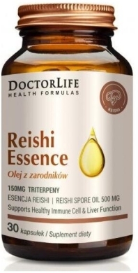 Doctor Life REISHI essence olej z zarodników 30 kapsułek
