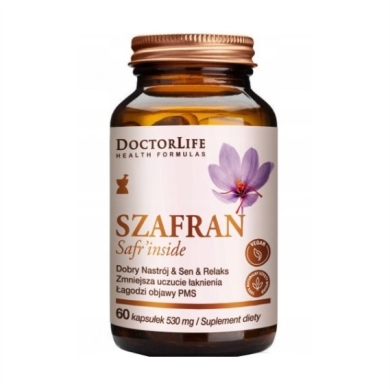 Doctor Life Szafran 60 kapsułek