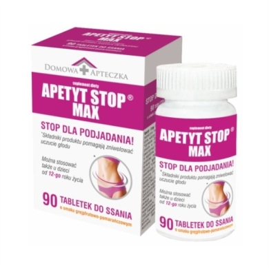 Domowa Apteczka Apetyt Stop Max 90 tabletek