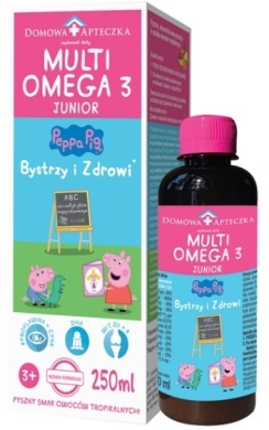 Domowa Apteczka MultiOmega 3 Junior płyn 250 ml