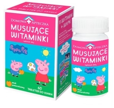 Domowa Apteczka Musująca Witamina D3 60 tabletek musujących