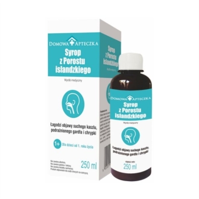 Domowa Apteczka Syrop z porostu islandzkiego 250 ml