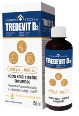Domowa Apteczka Tredevit D3 płyn 150 ml