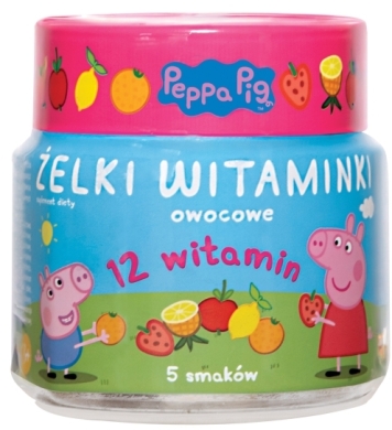 Domowa Apteczka Żelki Witaminki Świnka peppa 180 g