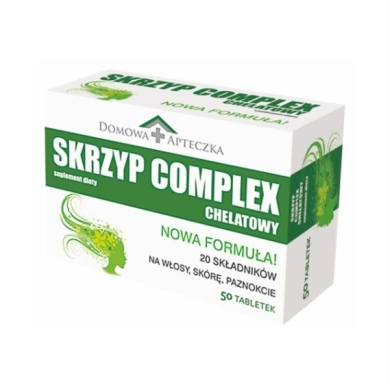 Domowa apteczka skrzyp complex 50 tabletek