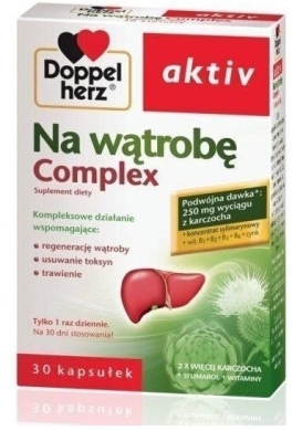 Doppelherz Aktiv Complex Na Wątrobę 30 kapsułek