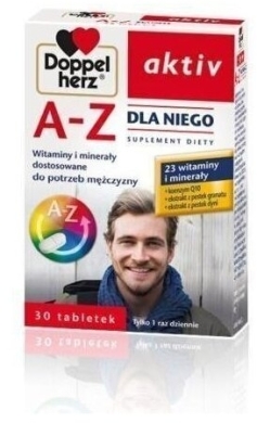 Doppelherz aktiv A-Z Dla Niego 30 tabletek