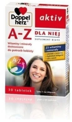 Doppelherz aktiv A-Z Dla Niej 30 tabletek