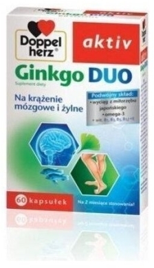 Doppelherz aktiv Ginkgo Duo 60 kapsułek