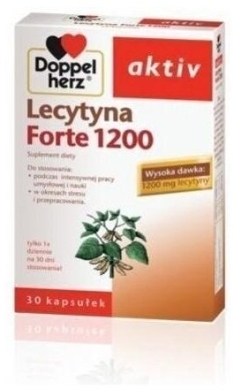 Doppelherz aktiv Lecytyna 1200 Forte 30 kapsułek