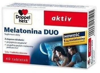 Doppelherz aktiv Melatonina DUO 40 tabletek