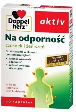 Doppelherz aktiv Na odporność 30 kapsułek (Data ważności 29.02.2024)
