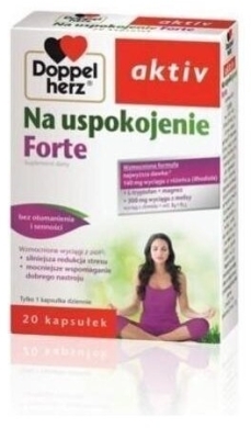Doppelherz aktiv Na uspokojenie Forte 20 kapsułek