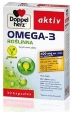 Doppelherz aktiv Omega-3 Roślinna 30 kapsułek
