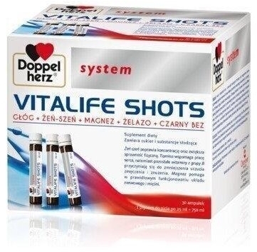 Doppelherz system VITALIFE SHOTS 30 ampułek