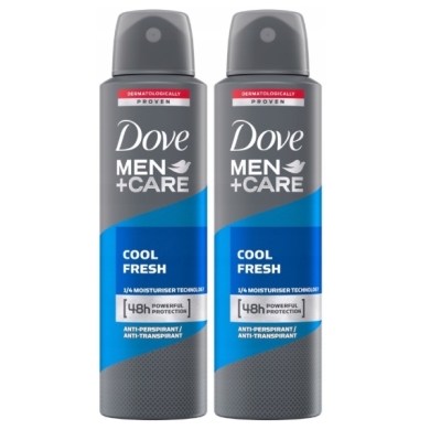 Dove Men Deo Cool Free 150 ml Wielopak x2