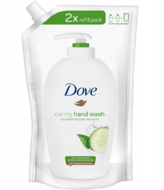 Dove Mydło / Płyn zapas Ogórek 500 ml