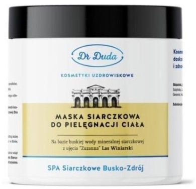 Dr Duda Maska siarczkowa do ciała 500 g