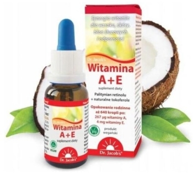 Dr Jacob's Witamina A+E krople 20 ml