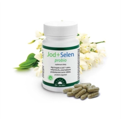 Dr Jacobs jod + selen probio 90 kapsułek