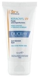 Ducray Keracnyl UV Fluid SPF50+ Przeciw niedoskonałościom 50 ml