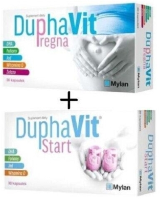 DuphaVit Combo Pack (Start + Pregna) 