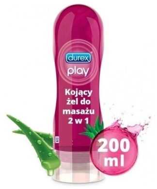 Durex 2w1 Aloe Vera Żel intymny i do masażu 200 ml