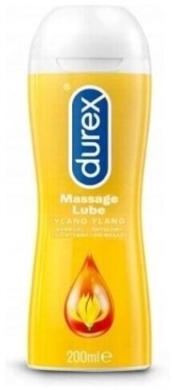Durex 2w1 Ylang Ylang Żel intymny i do masażu pobudzający zmysły 200 ml