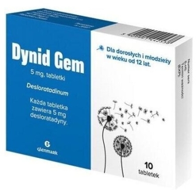 Dynid Gem 5 mg 10 tabletek
