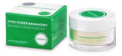 ECOCERA sypki puder bananowy cera sucha i wrażliwa 8 g