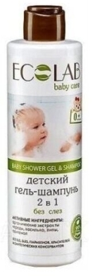 ECOLAB Żel i szampon dla dzieci bez łez 250 ml