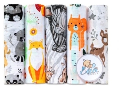 EGA Pielucha Tetrowa zestaw 2 70/80 5 sztuk