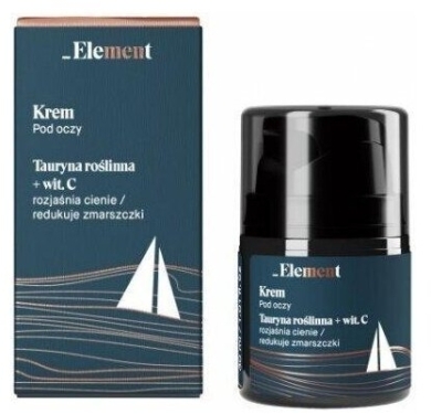 ELEMENT Krem pod oczy dla mężczyzn Tauryna roślinna + wit. C 30 ml