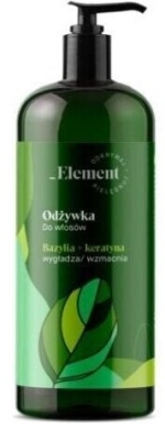 ELEMENT odżywka do włosów Bazylia i keratyna 500 ml