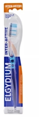 ELGYDIUM INTER-ACTIVE  Szczoteczka do zębów soft 1sztuka