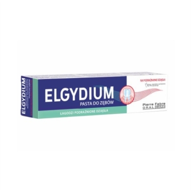 ELGYDIUM Na podrażnione dziąsła pasta 75ml