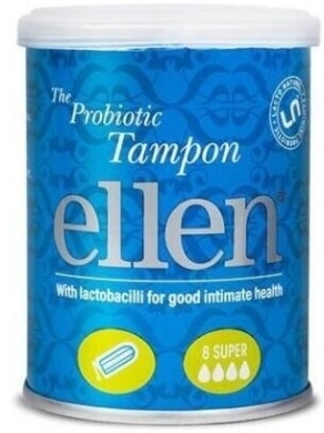ELLEN® Tampony probiotyczne Super 8 sztuk