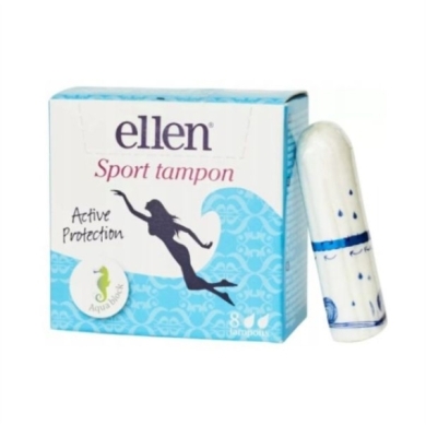 ELLEN Sport Aqua Block Tampony na basen 8 sztuk