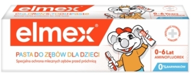 ELMEX Pasta do zębów dla dzieci 0-6 lat 50g