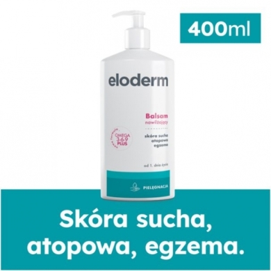 ELODERM Balsam nawilżający do ciała 400 ml