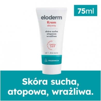 ELODERM Krem aktywny od 1 dnia życia 75 ml