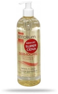 EMOLIUM DERMOCARE Olejek nawilżający do mycia 400 ml