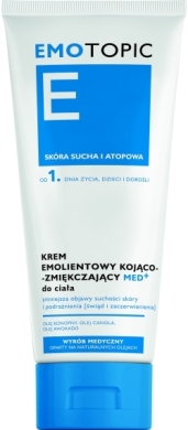 EMOTOPIC KREM EMOLIENTOWY KOJĄCO-ZMIĘKCZAJĄCY do ciała 200 ml