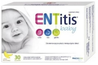 ENTitis Baby smak bananowy 30 saszetek