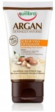 EQUILIBRA ARGAN Złuszczający peeling do twarzy 75 ml