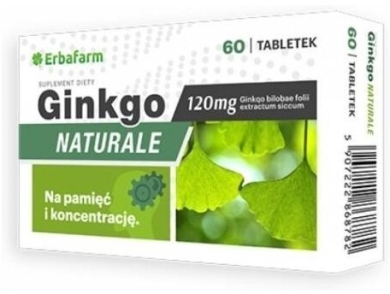 ERBAFARM Ginkgo Naturale 60 tabletek